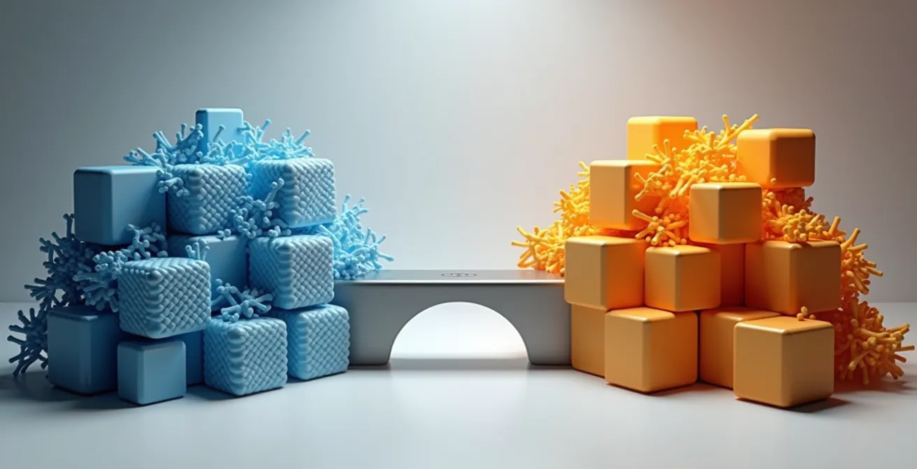 Comparación visual de hubs y dispositivos de diferentes protocolos domóticos